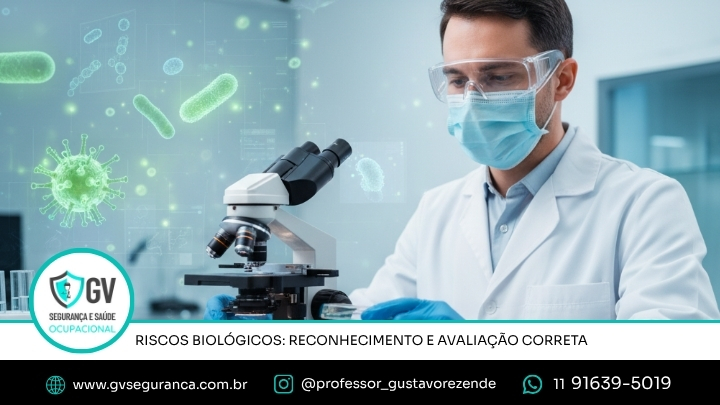 Riscos biológicos reconhecimento e avaliação correta